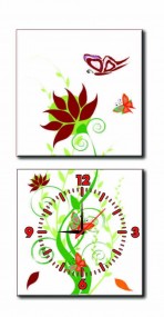 Đồng Hồ Tranh HOA NGHỆ THUẬT